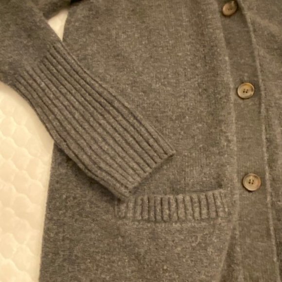 Treasure & Bond Grandfather Sweater, Charcoal Grey, Size XXS - Picture 8 of 8